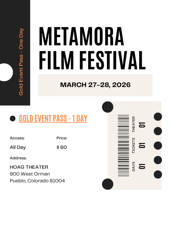 Metamora Film Festival Gold Ticket, One Day Access