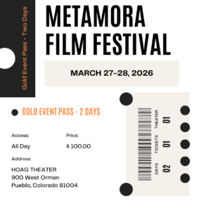 Metamora Film Festival Gold Ticket, Two Day Access