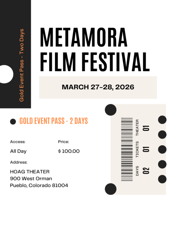 Metamora Film Festival Gold Ticket, Two Day Access
