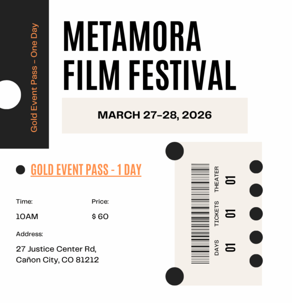 gold pass one day, metamora film festival 2026 event